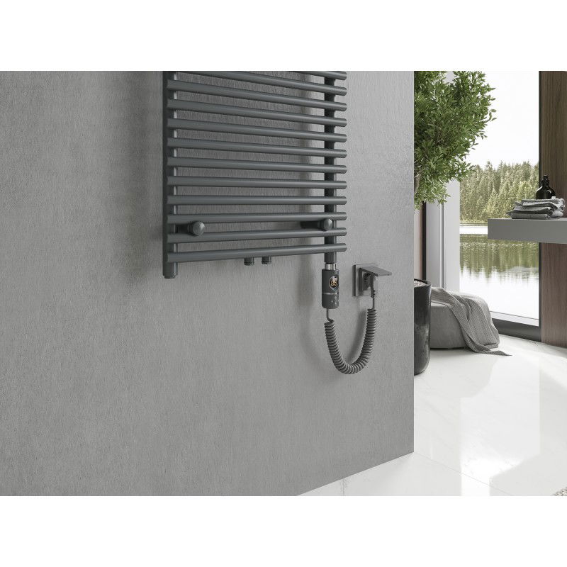 Mexen Sol електрически радиатор 1200 x 500 мм, 600 W, антрацит - W125-1200-500-2600-66