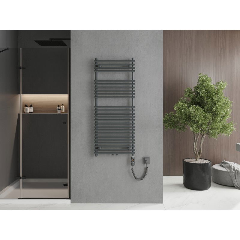 Mexen Sol електрически радиатор 1200 x 500 мм, 600 W, антрацит - W125-1200-500-2600-66