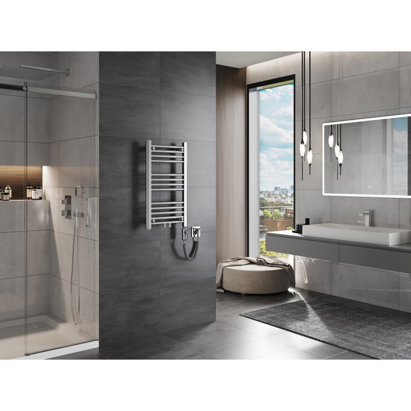 Mexen Mars електрически радиатор 700 x 400 мм, 300 W, хром - W110-0700-400-2300-01