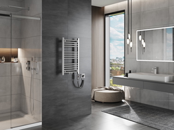 Mexen Mars електрически радиатор 700 x 400 мм, 300 W, хром - W110-0700-400-2300-01