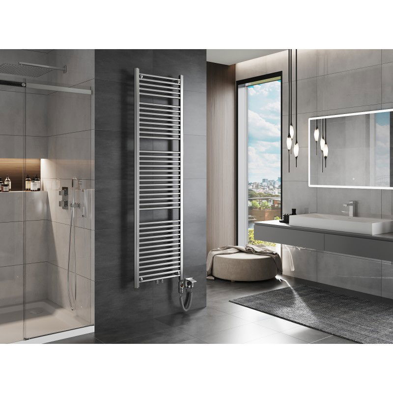 Mexen Mars електрически радиатор 1800 x 500 мм, 600 W, хром - W110-1800-500-2600-01