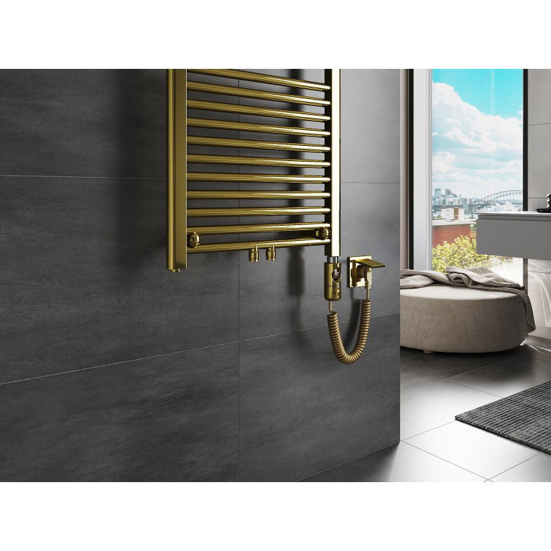 Mexen Mars електрически радиатор 500 x 400 mm, 300 W, златен - W110-0500-400-2300-50