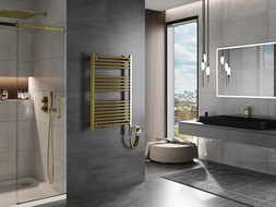 Mexen Mars електрически нагревател 900 x 600 мм, 300 W, златен - W110-0900-600-2300-50