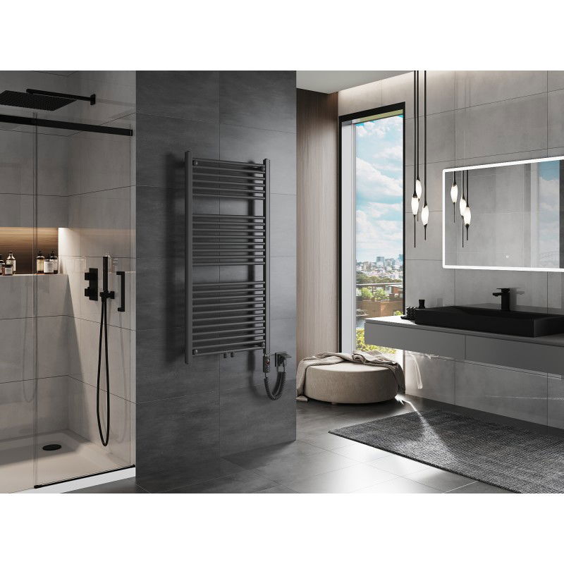 Mexen Mars електрически радиатор 1200 x 600 мм, 600 W, антрацит - W110-1200-600-2600-66