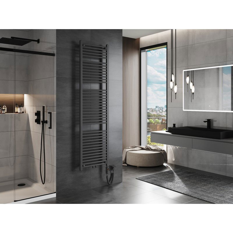 Mexen Mars електрически радиатор 1800 x 500 mm, 900 W, антрацит - W110-1800-500-2900-66