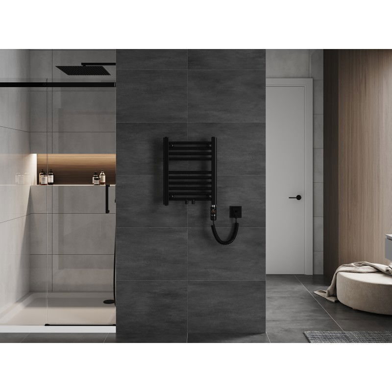 Mexen Mars електрически радиатор 500 x 400 mm, 300 W, черен - W110-0500-400-2300-70