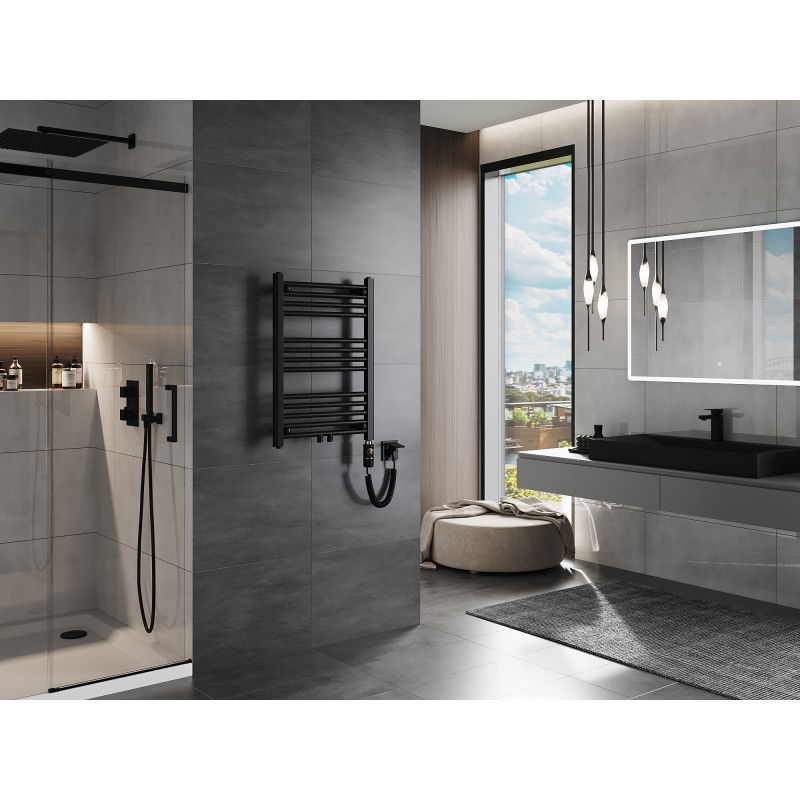 Mexen Mars електрически радиатор 700 x 500 mm, 300 W, черен - W110-0700-500-2300-70