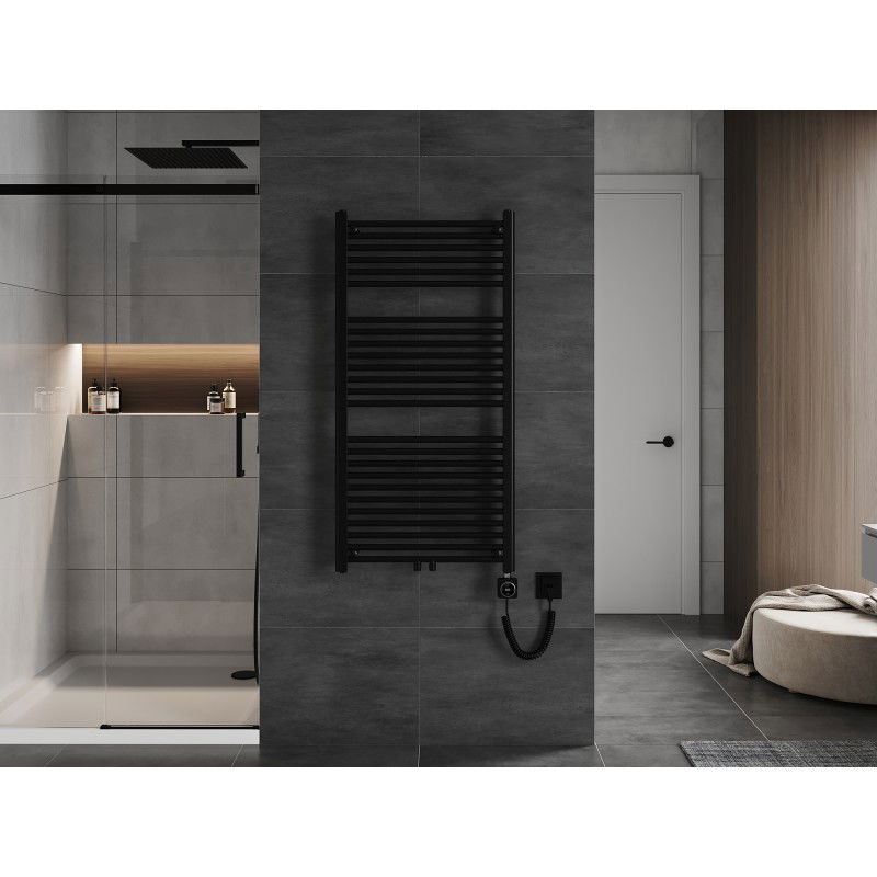 Mexen Mars електрически радиатор 1200 x 600 мм, 600 W, черен - W110-1200-600-6600-70