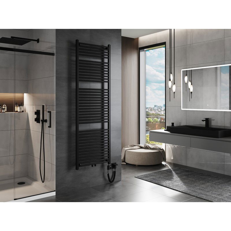 Mexen Mars електрически радиатор 1800 x 600 mm, 900 W, черен - W110-1800-600-6900-70