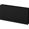 Mexen CHF20 Hygiene Flat панелен радиатор 500 x 1600 mm, странично свързване, 1380 W, черен - W420HF-050-160-70