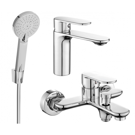 Mexen Milo Комплект R40 за вана, хром - 71303R40-00