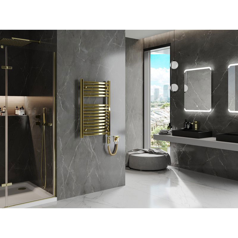 Mexen Helios електрически радиатор 800 x 500 mm, 300 W, златен - W103-0800-500-2300-50