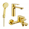 Комплект за вана Mexen Milo R40, златен - 71303R40-50