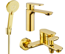 Mexen Milo R40 комплект за вана, златист - 71303R40-50