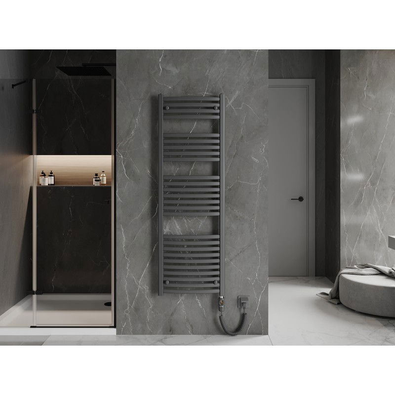 Mexen Helios електрически радиатор 1500 x 500 мм, 900 W, антрацит - W103-1500-500-2900-66