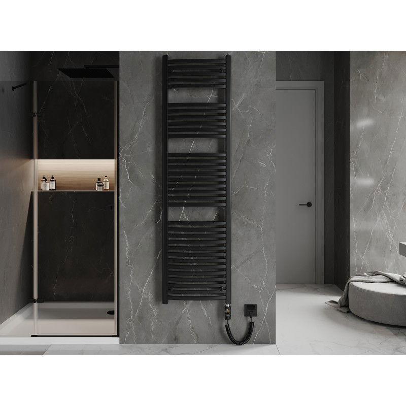 Mexen Helios електрически радиатор 1800 x 500 mm, 900 W, черен - W103-1800-500-2900-70