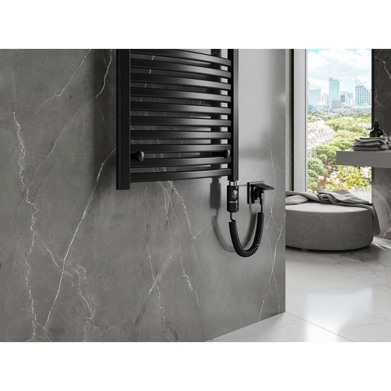 Mexen Helios електрически радиатор 1800 x 600 мм, 900 W, черен - W103-1800-600-2900-70