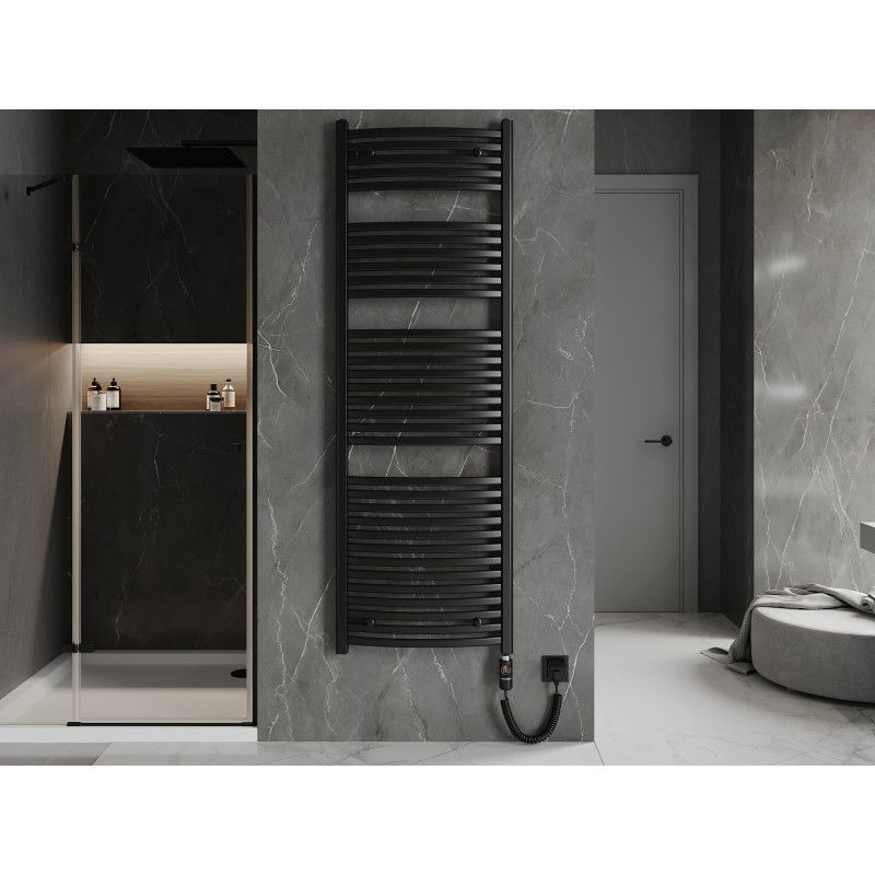 Mexen Helios електрически радиатор 1800 x 600 мм, 900 W, черен - W103-1800-600-2900-70