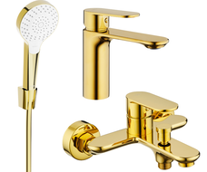 Mexen Milo R05 комплект за баня, златен - 71303R05-50