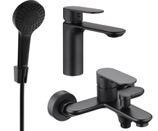 Mexen Milo R05 комплект за баня, черен - 71303R05-70