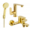 Mexen Milo R40 комплект за баня, златен - 713053R40-50