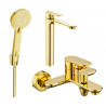 Mexen Milo R40 комплект за вана, златист - 71313R40-50