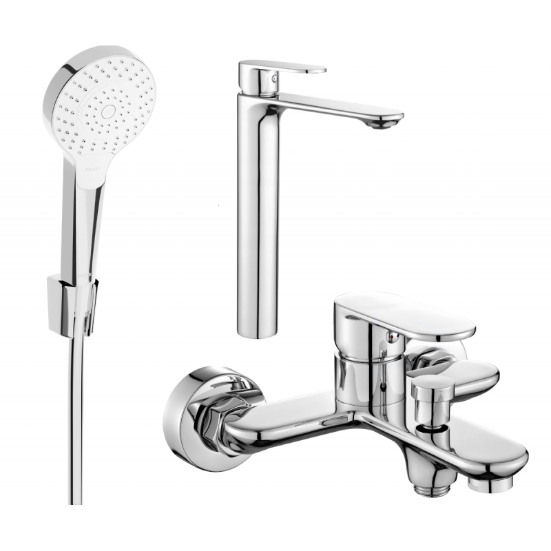 Mexen Milo Комплект за вана R05, хром - 71313R05-00