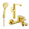 Mexen Milo R40 комплект за вана, златен - 713153R40-50