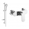 Mexen Milo DF40 душ батерия с душ комплект, хром - 7134R40-00