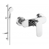 Mexen Milo DF05 душ батерия със система за душ, хром - 7134R05-00