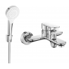 Mexen Milo R05 вана батерия със сет за душ, хром - 7133R05-00