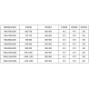 Mexen Velar душ кабина за плъзгане 90 x 100 см, матирано, злато четкано - 871-090-100-31-55