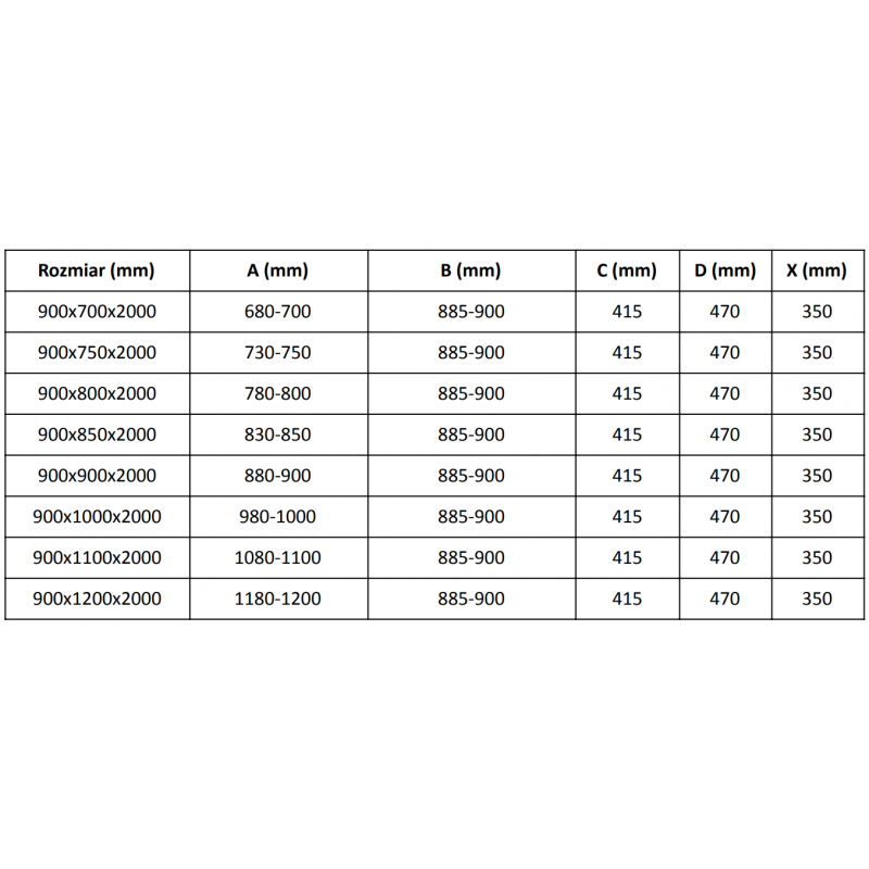 Mexen Velar плъзгаща се душ кабина 90 x 120 cm, матирано стъкло, златен полиран - 871-090-120-31-55