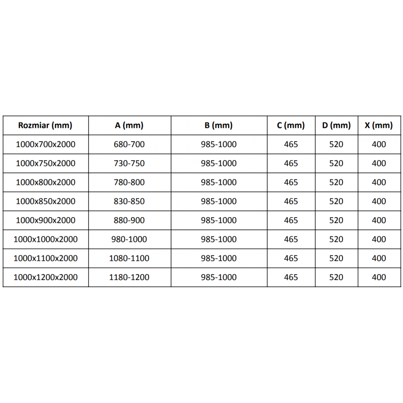 Mexen Velar плъзгаща се душ кабина 100 x 70 см, матирано, златна четкана - 871-100-070-31-55