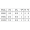Mexen Velar плъзгаща се душ кабина 150 x 75 см, матирана, розово злато - 871-150-075-31-60