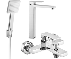 Mexen Uno R45 комплект за вана, хромирано покритие - 71413R45-00