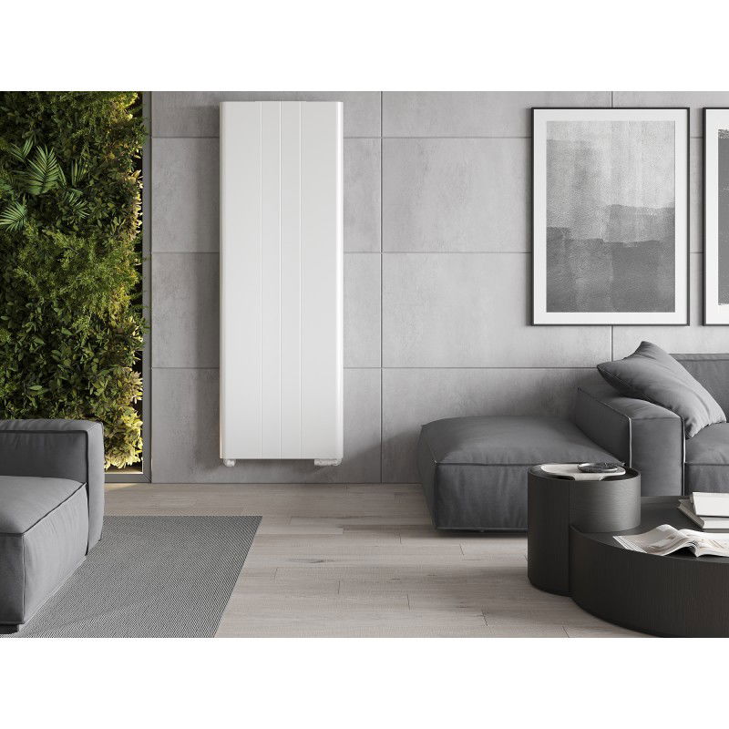 Mexen Line VR20SL панелен радиатор 1800 x 300 mm, долно централно свързване, 654 W, бял - W6VR20SL-180-030-00