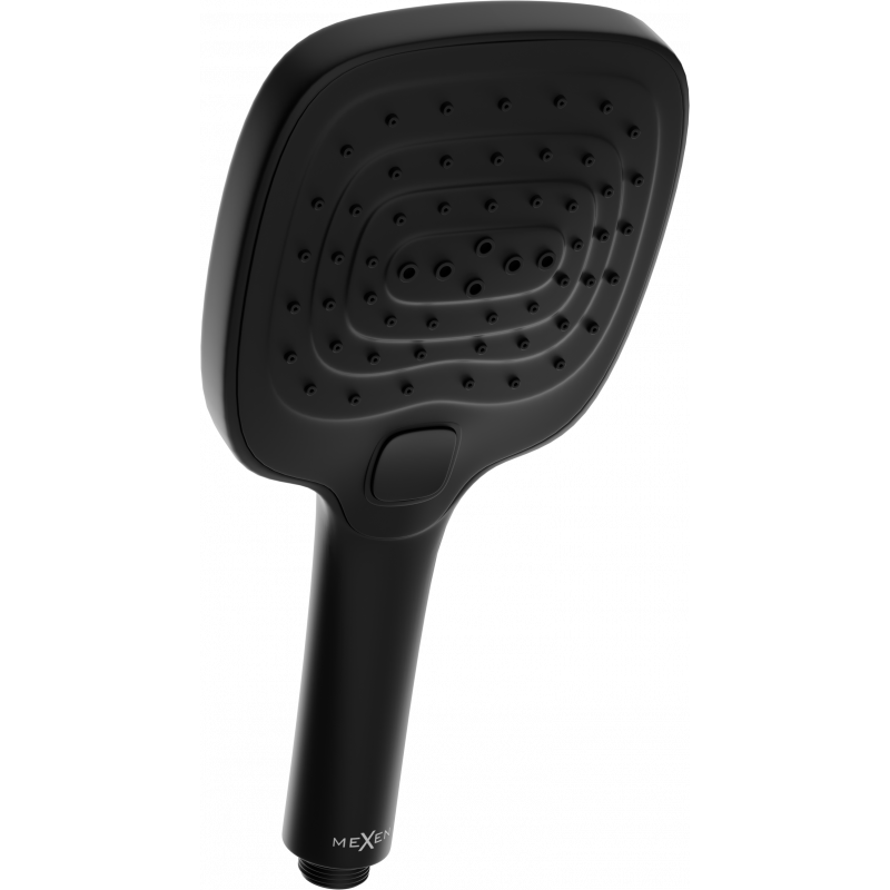 Mexen R-17 черна 3-функционална душ-глава - 79517-70