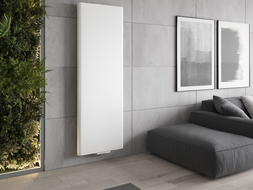 Панелен радиатор Mexen Flat VR20S 1400 x 600 мм, долно средно свързване, 1068 W, бял - W6VR20S-140-060-00