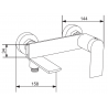 Mexen Zero R02 комплект за вана, хром - 71103R02-00