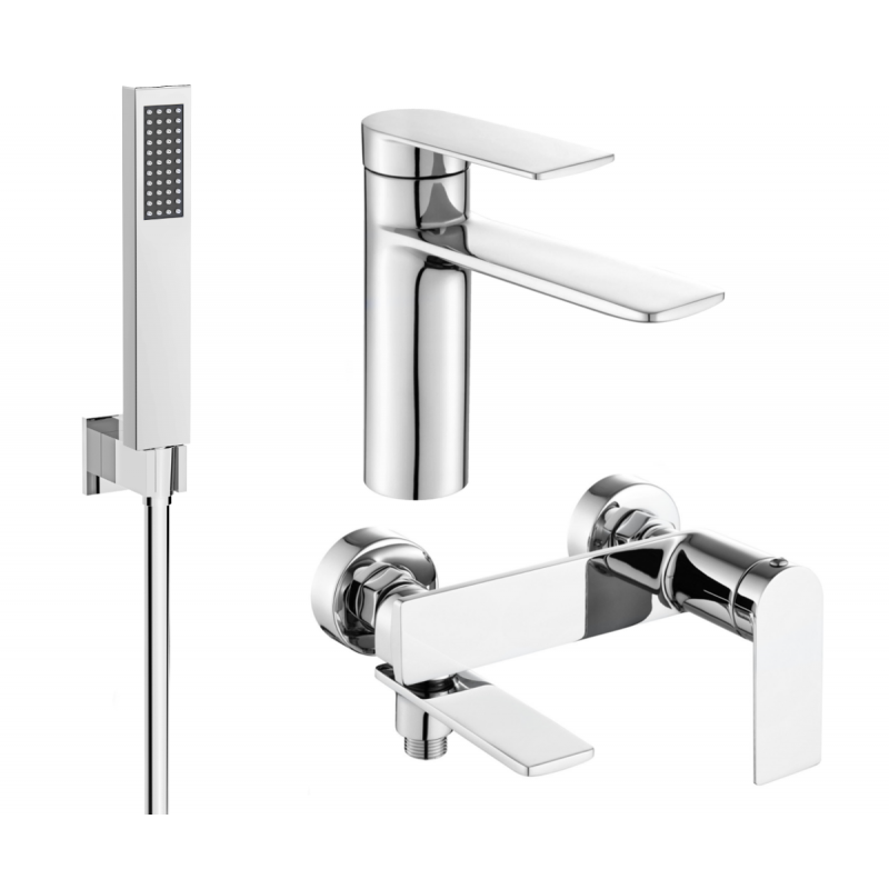 Mexen Zero R02 комплект за вана, хром - 71103R02-00