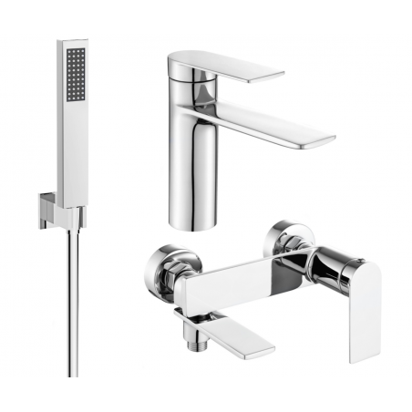 Mexen Zero R02 душ комплект, хром - 71103R02-00