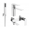 Mexen Zero R02 комплект за вана, хром - 71103R02-00