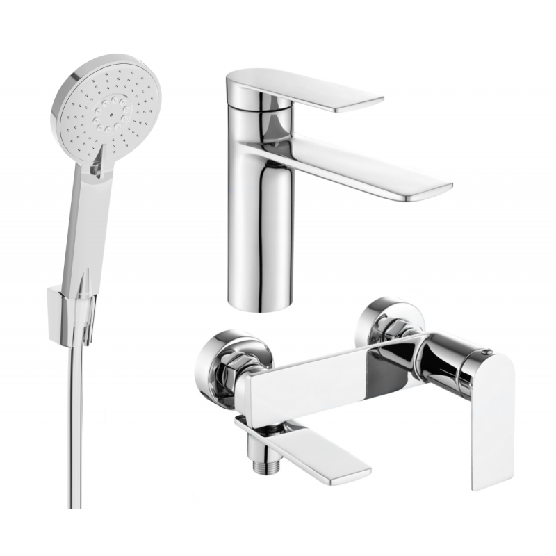 Mexen Zero R40 комплект за вана, хром - 71103R40-00