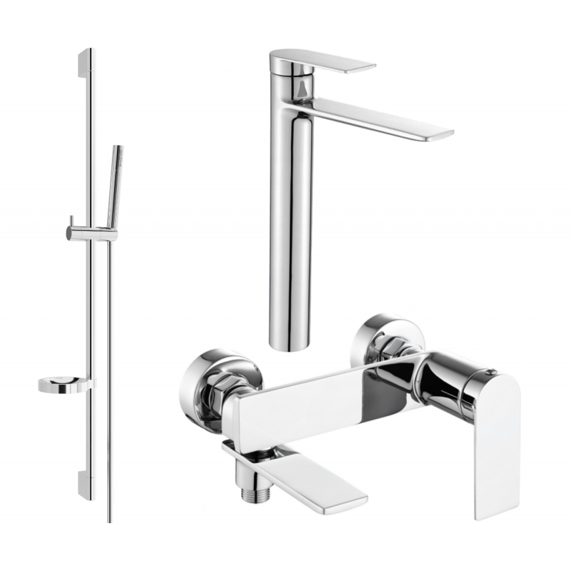 Mexen Zero Комплект за вана DS70, хром - 7113DS70-00