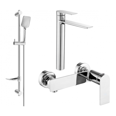 Mexen Zero DF62 душ комплект, хром - 71114DF62-00