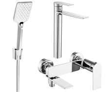 Mexen Zero R62 комплект за баня, хром - 71113R62-00