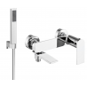 Mexen Zero R02 смесител за вана с душ комплект, хром - 7113R02-00