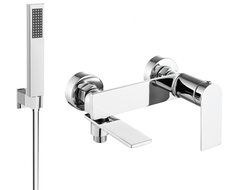 Mexen Zero R02 смесител за вана с душ комплект, хром - 7113R02-00