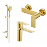 Mexen Zero DF62 комплект душ, златен - 71104DF62-50